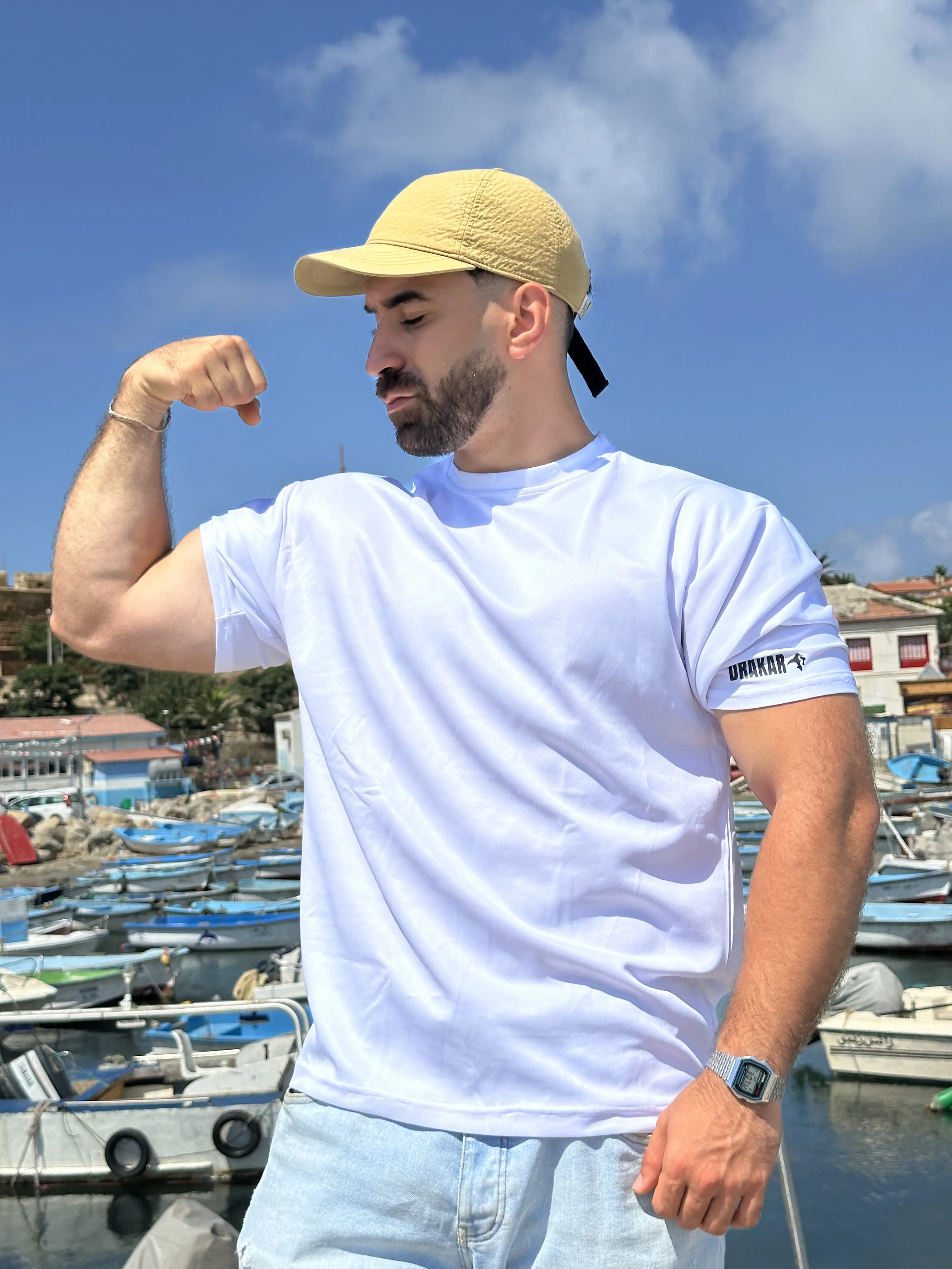 B&W Oversize T-Shirt Drakar - Image 3